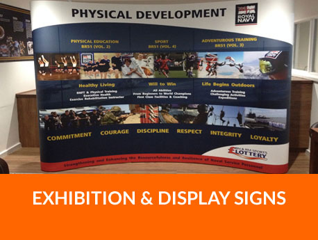 Indoor Display Signs - AFab Signs Portsmouth